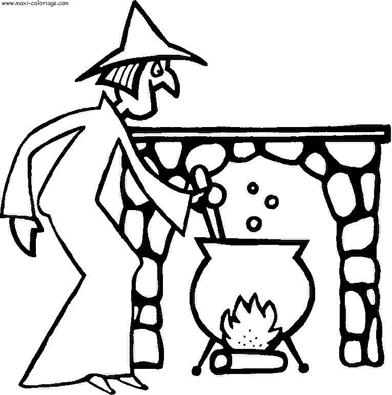 coloriage Halloween