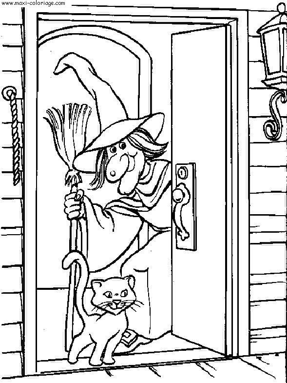 coloriage Halloween
