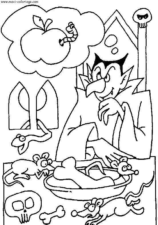 coloriage Halloween