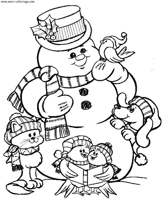 coloriage Noel