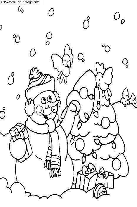 coloriage Noel