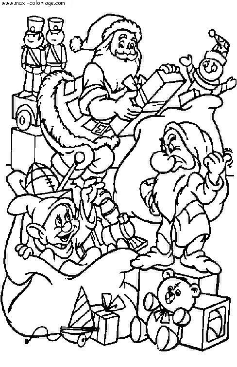coloriage Noel