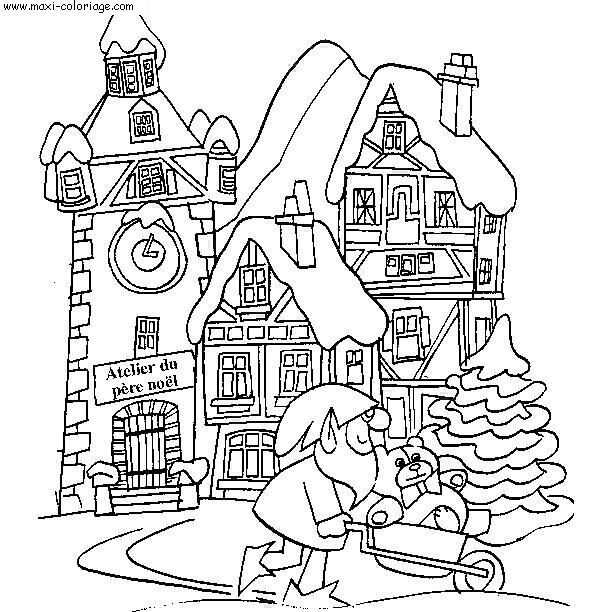 coloriage Noel