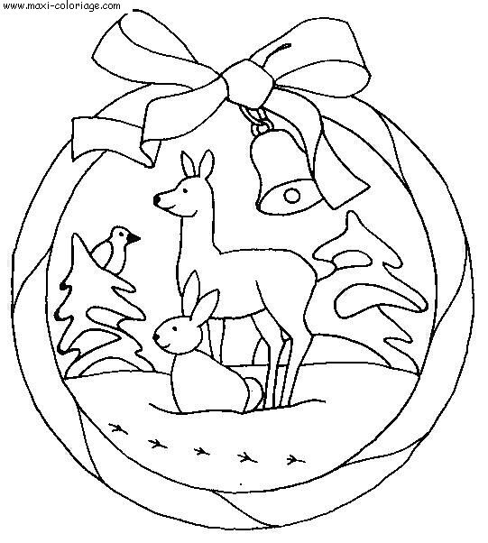 coloriage Noel