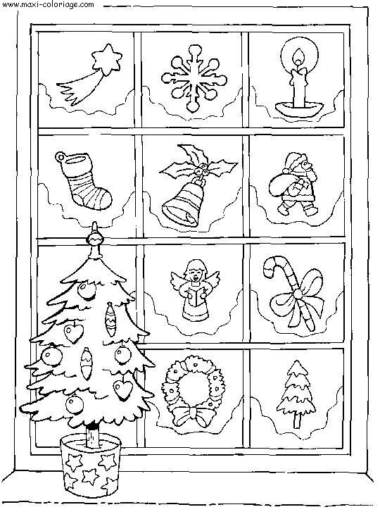 coloriage Noel