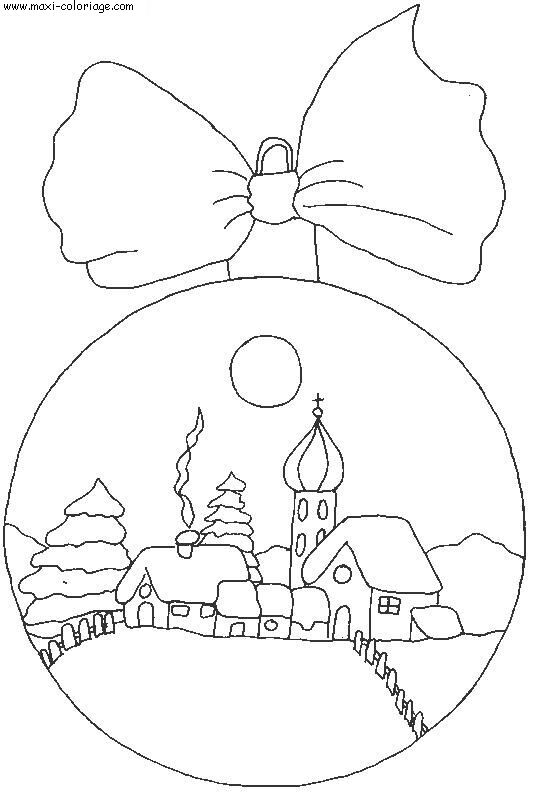 coloriage Noel