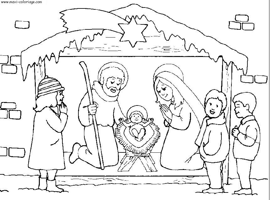 coloriage Noel