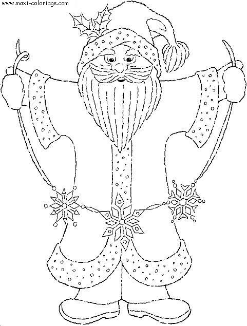 coloriage Noel