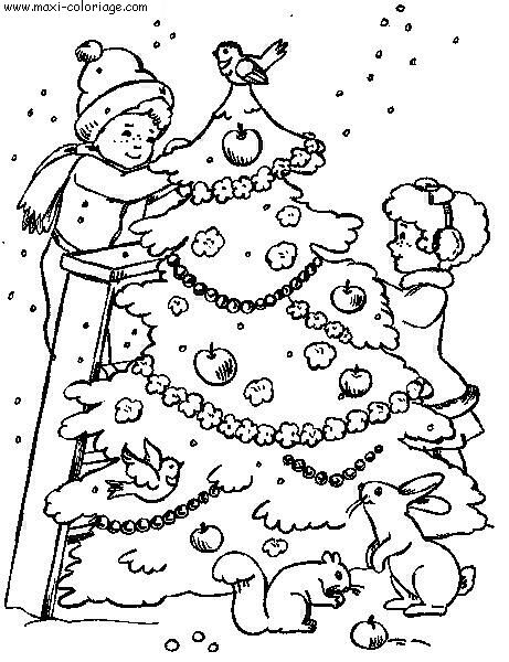 coloriage Noel