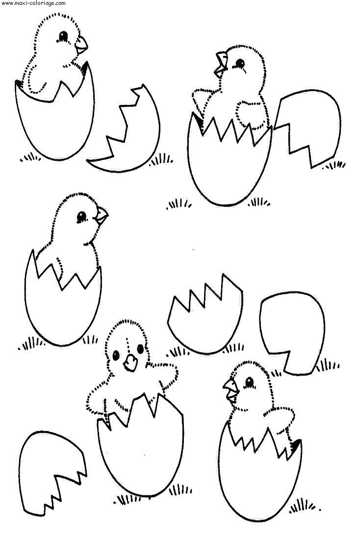 coloriage Paques