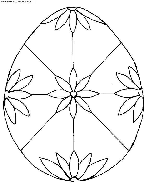 coloriage Paques