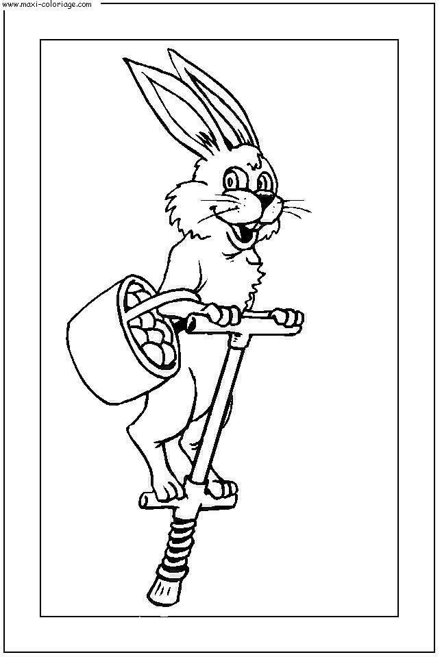 coloriage Paques