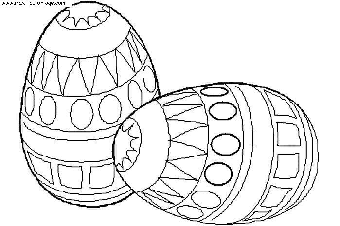 coloriage Paques