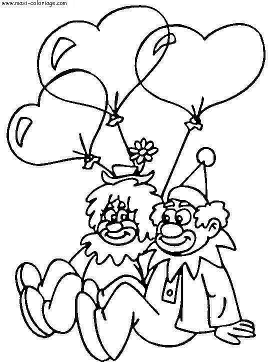 coloriage St Valentin