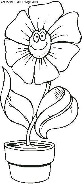 coloriage Fleurs