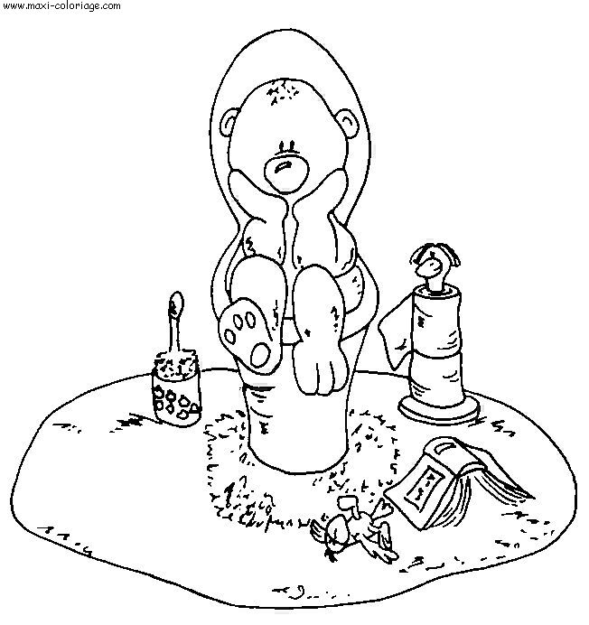 coloriage Le pot