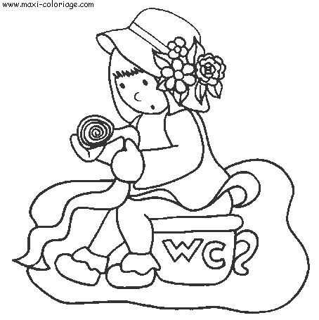 coloriage Le pot