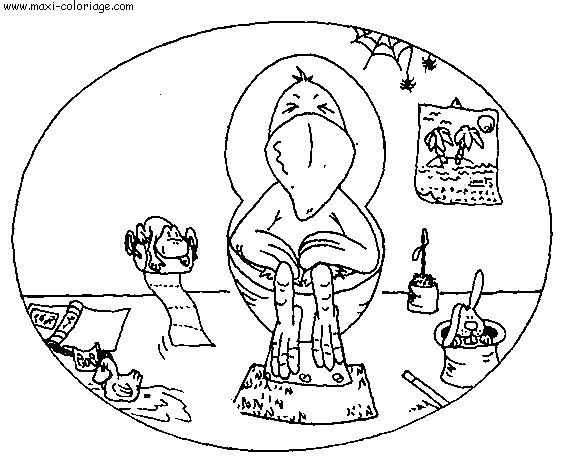 coloriage Le pot