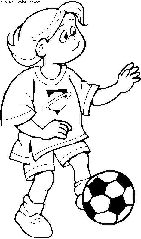 coloriage Football