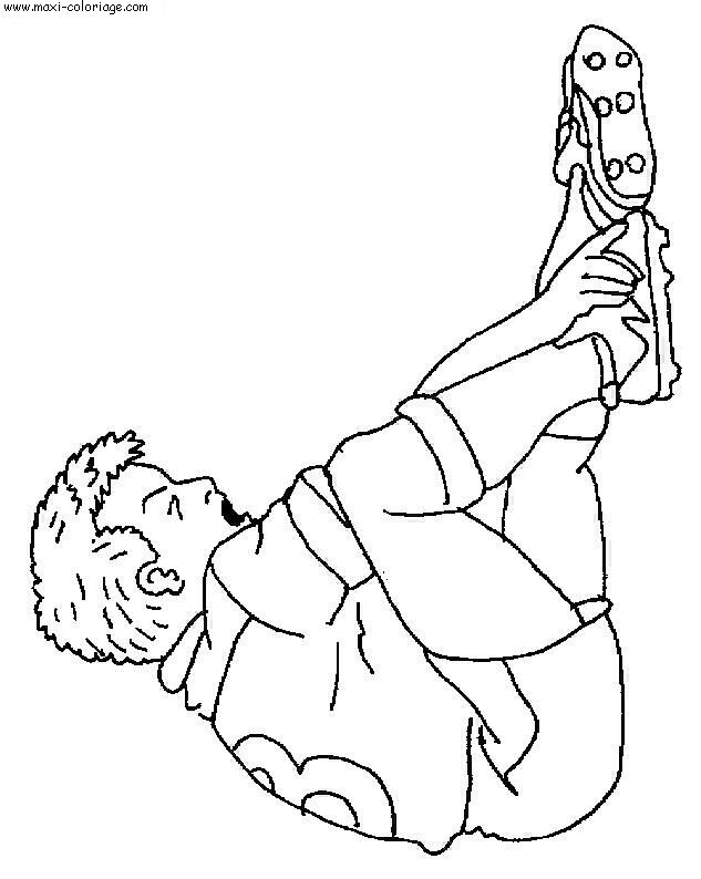 coloriage Football