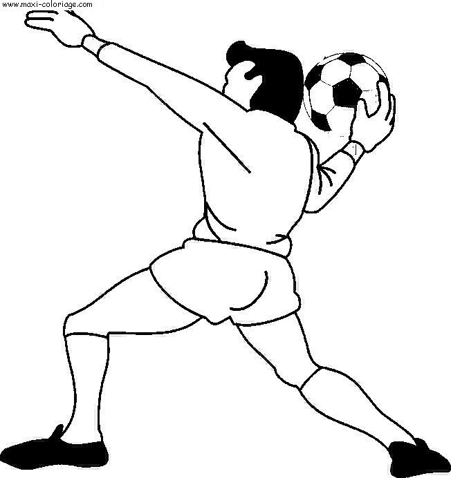 coloriage Football