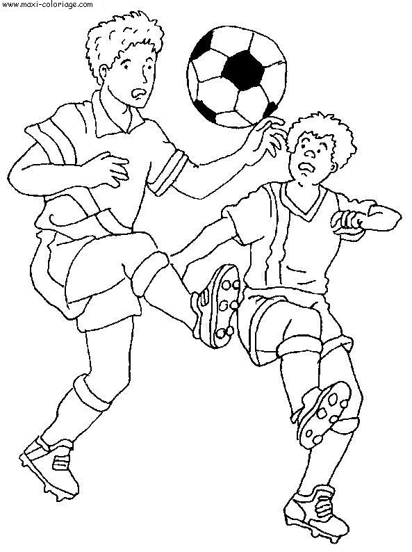 coloriage Football
