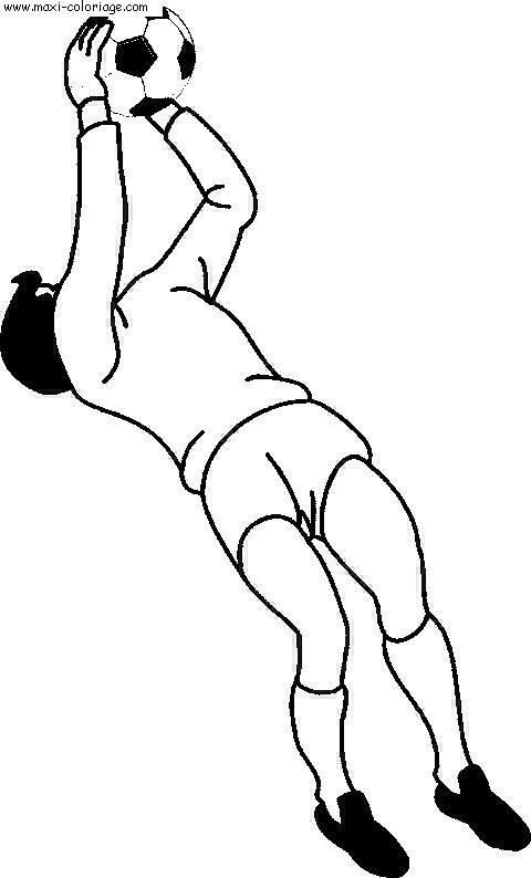 coloriage Football