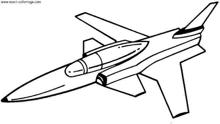 coloriage Avions