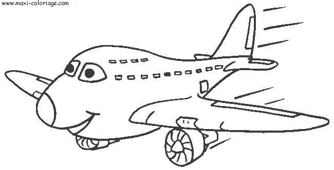 coloriage Avions
