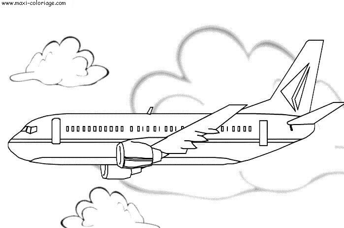 coloriage Avions