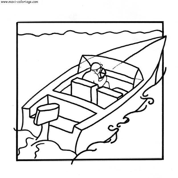 coloriage Bateaux