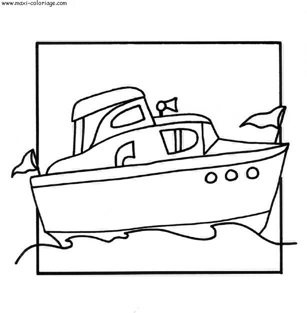 coloriage Bateaux