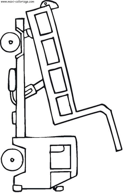 coloriage Camions