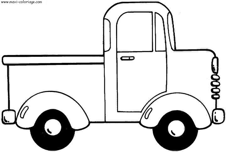 coloriage Camions