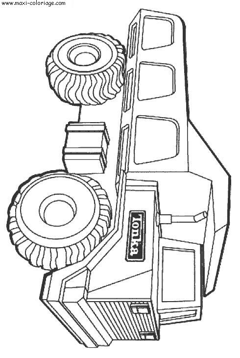 coloriage Camions