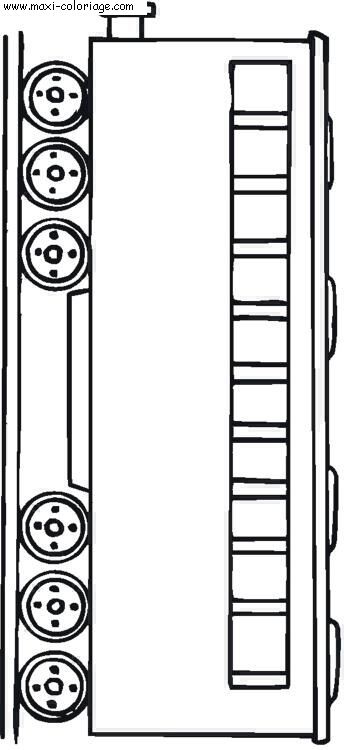 coloriage Trains