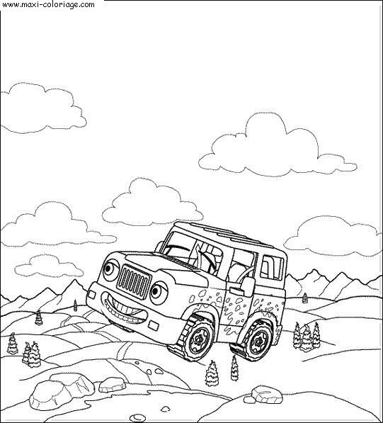 coloriage Voitures