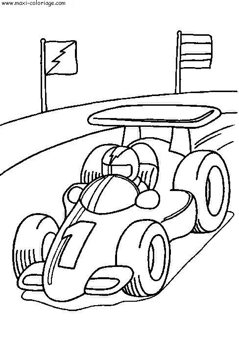 coloriage Voitures