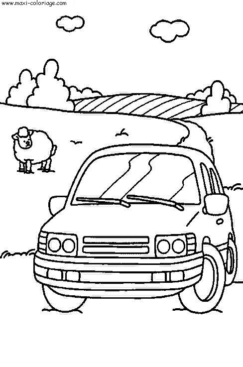 coloriage Voitures