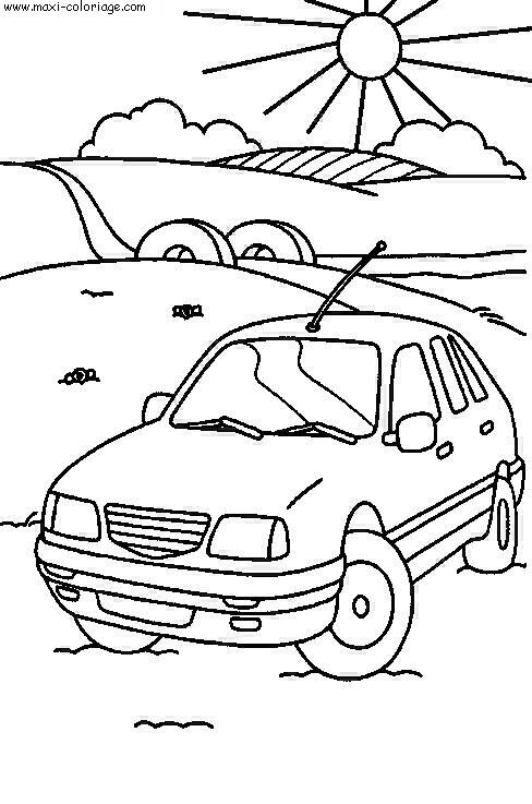 coloriage Voitures
