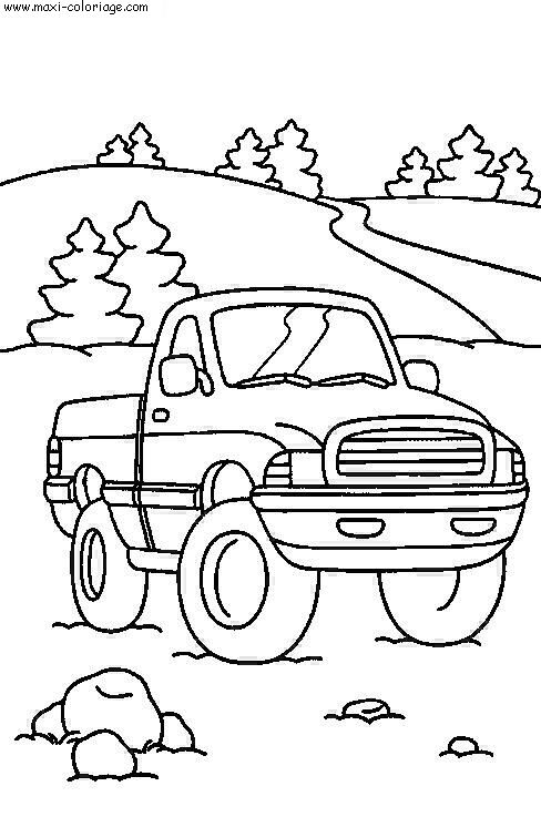 coloriage Voitures