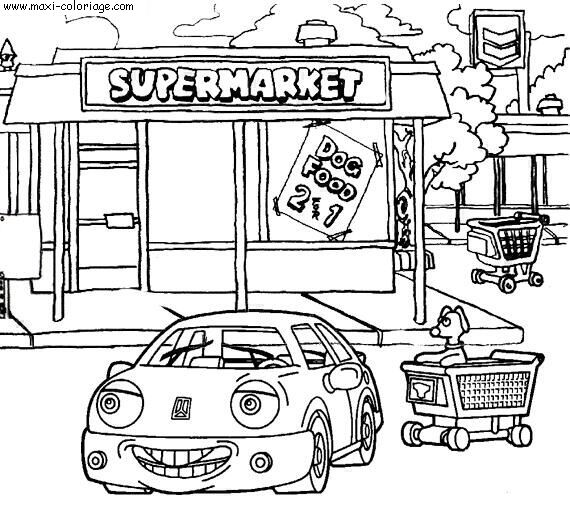 coloriage Voitures