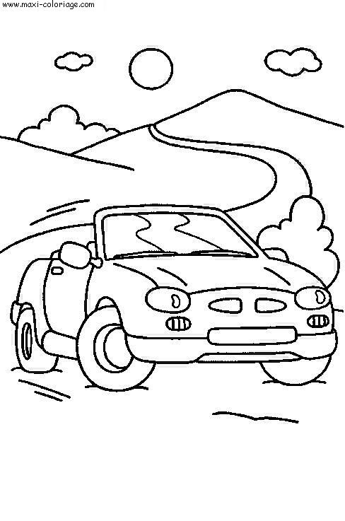 coloriage Voitures