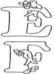 dessin Alphabet Oiseaux