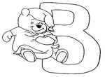 dessin Alphabet Winnie L Ourson