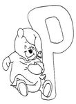 coloriage Alphabet Winnie L Ourson