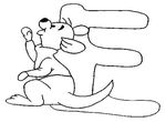 dessin Alphabet Winnie L Ourson