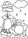 coloriage enfant Canards