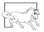 coloriage Chevaux