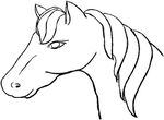 coloriage Chevaux